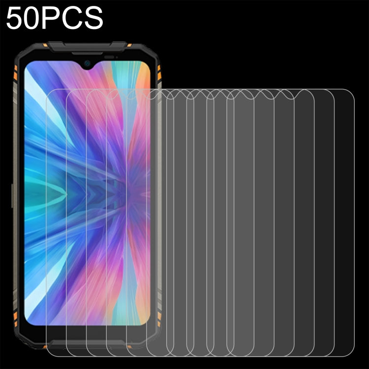 For Doogee S96GT 50pcs 0.26mm 9H 2.5D Tempered Glass Film - For Doogee by PMC Jewellery | Online Shopping South Africa | PMC Jewellery | Buy Now Pay Later Mobicred