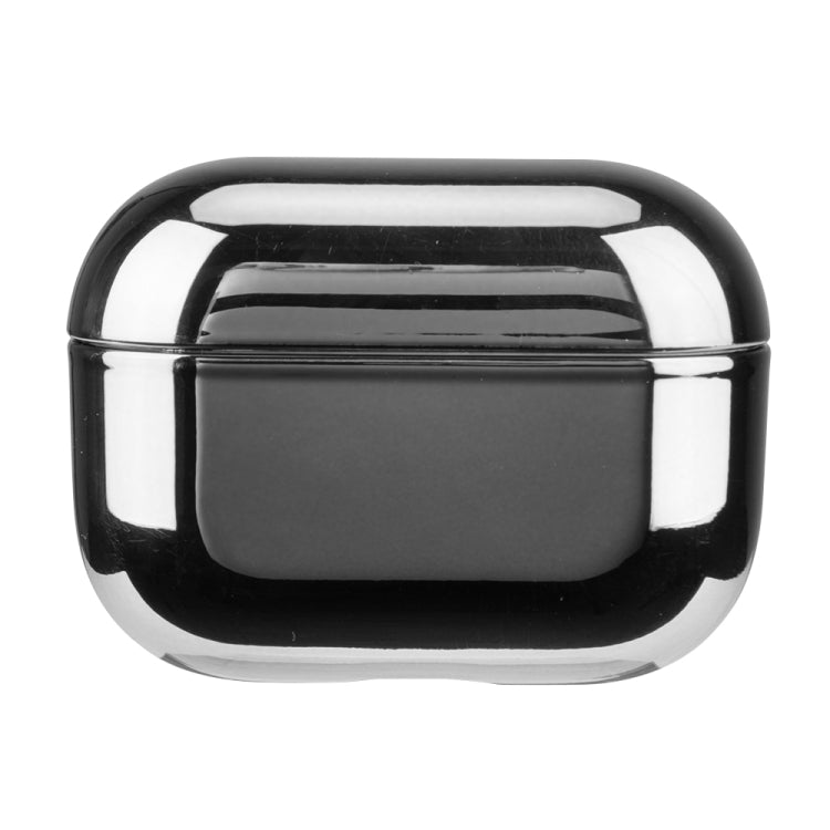 For AirPods 3 Split Electroplating TPU Earphone Protective Case with Hook(Silver) - For AirPods 3 by PMC Jewellery | Online Shopping South Africa | PMC Jewellery | Buy Now Pay Later Mobicred