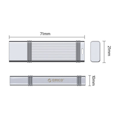 ORICO 64GB Type-C USB3.2 Gen1 USB Flash Drive, Read 260MB/s, Write 50MB/s (Silver) - USB Flash Drives by ORICO | Online Shopping South Africa | PMC Jewellery | Buy Now Pay Later Mobicred