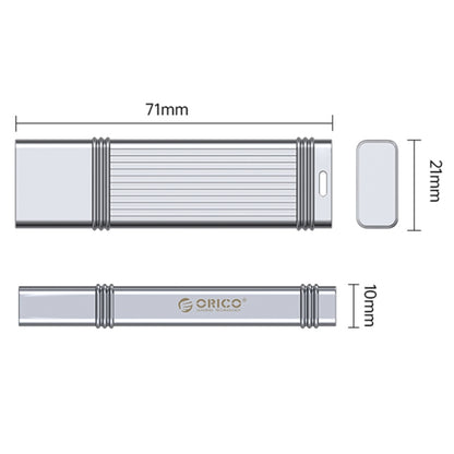 ORICO UFS Flash Drive, Read: 411MB/s, Write: 353MB/s, Memory:256GB, Port:USB-A(Silver) - USB Flash Drives by ORICO | Online Shopping South Africa | PMC Jewellery | Buy Now Pay Later Mobicred