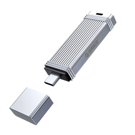 ORICO USB Solid State Flash Drive, Read: 520MB/s, Write: 450MB/s, Memory:256GB, Port:Type-C(Silver) - USB Flash Drives by ORICO | Online Shopping South Africa | PMC Jewellery | Buy Now Pay Later Mobicred