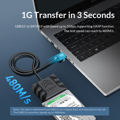 ORICO UTS1 USB 2.0 2.5-inch SATA HDD Adapter, Cable Length:0.5m - USB to IDE / SATA by ORICO | Online Shopping South Africa | PMC Jewellery | Buy Now Pay Later Mobicred