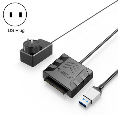 ORICO UTS1 USB 3.0 2.5-inch SATA HDD Adapter with 12V 2A Power Adapter, Cable Length:1m(US Plug) - USB to IDE / SATA by ORICO | Online Shopping South Africa | PMC Jewellery | Buy Now Pay Later Mobicred