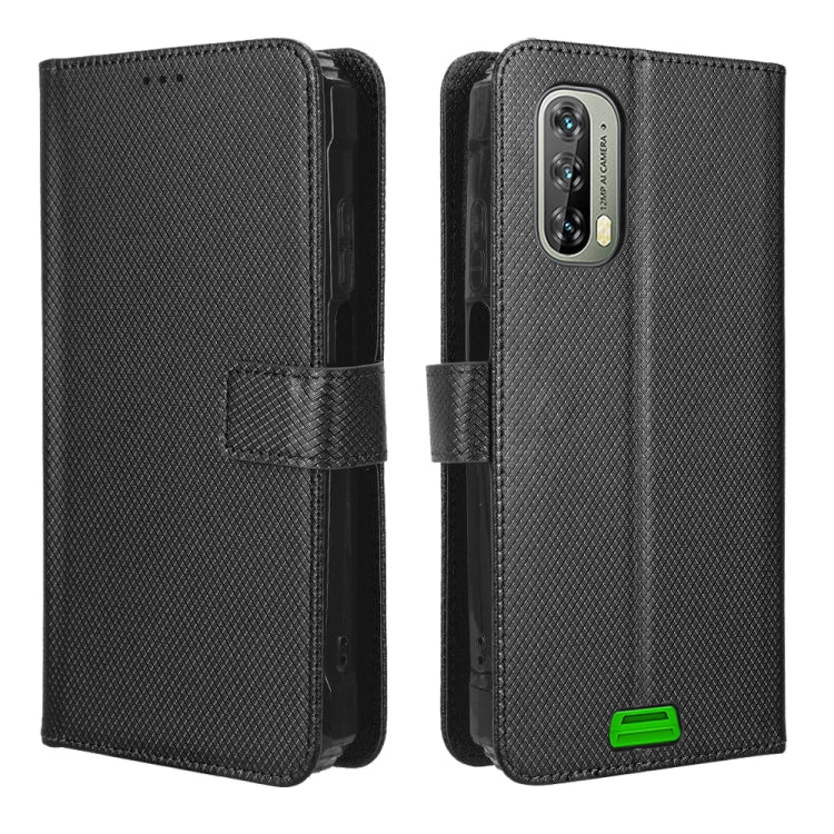 For Blackview BV7100 Diamond Texture Leather Phone Case(Black) - More Brand by PMC Jewellery | Online Shopping South Africa | PMC Jewellery | Buy Now Pay Later Mobicred