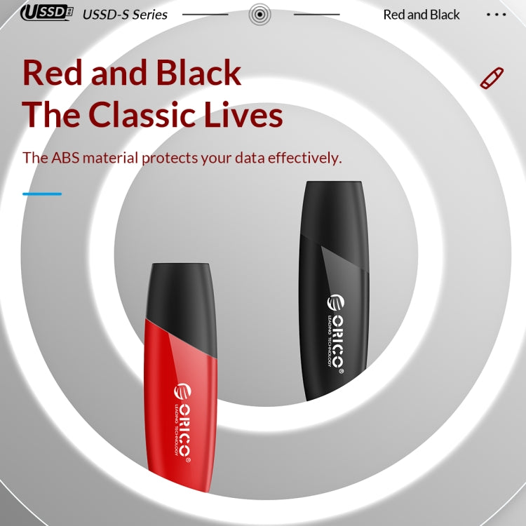 ORICO USB Solid State Flash Drive, Read: 520MB/s, Write: 450MB/s, Memory:512GB, Port:USB-A(Black) - free shipping - PMC Jewellery - Order now!