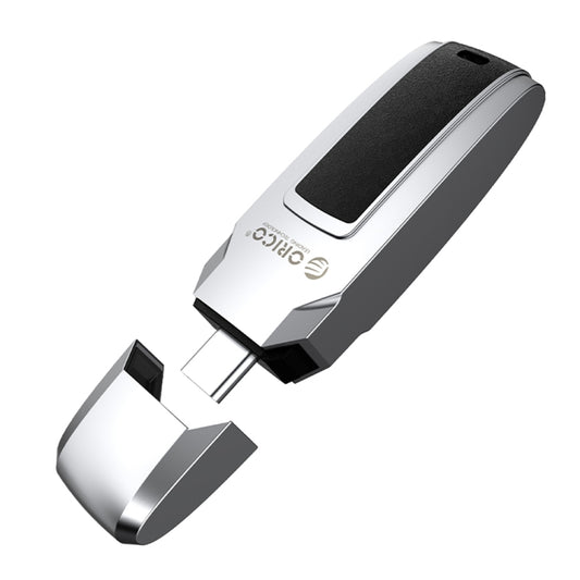 ORICO USB Flash Drive, Read: 260MB/s, Write: 70MB/s, Memory:256GB, Port:Type-C(Silver) - USB Flash Drives by ORICO | Online Shopping South Africa | PMC Jewellery | Buy Now Pay Later Mobicred