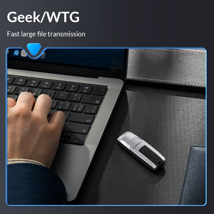 ORICO UFS Flash Drive, Read: 411MB/s, Write: 350MB/s, Memory:64GB, Port:USB-A(Silver) - free shipping - PMC Jewellery - Order now!