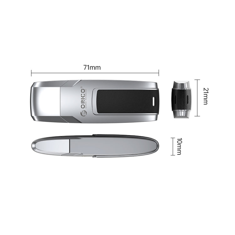 ORICO UFS Flash Drive, Read: 411MB/s, Write: 350MB/s, Memory:256GB, Port:USB-A(Silver) - free shipping - PMC Jewellery - Order now!