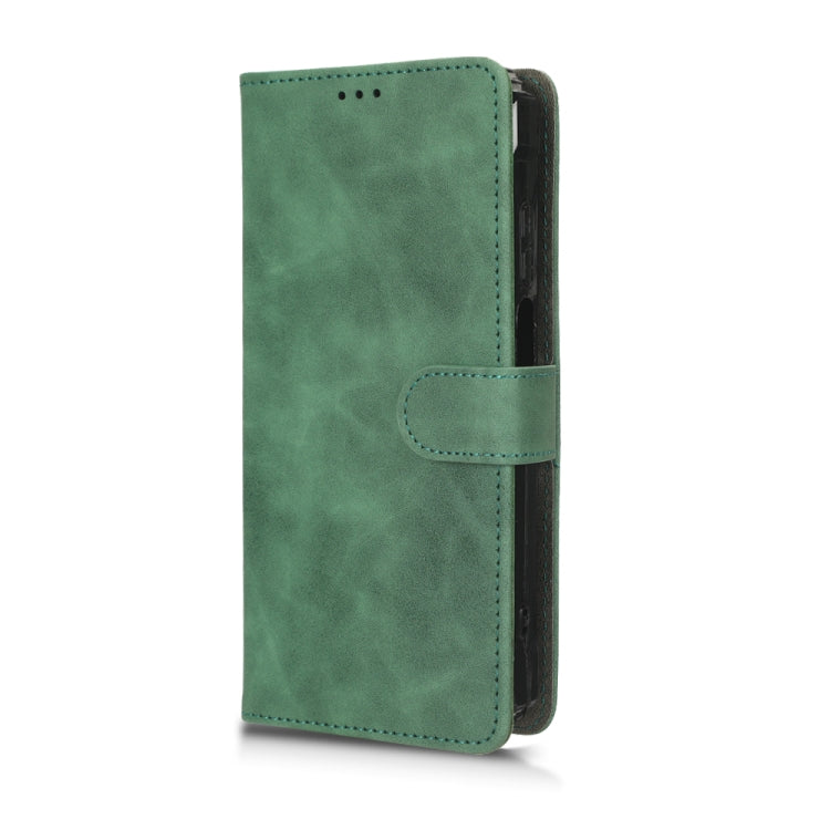 For Blackview BV7100 Skin Feel Magnetic Flip Leather Phone Case(Green) - More Brand by PMC Jewellery | Online Shopping South Africa | PMC Jewellery | Buy Now Pay Later Mobicred