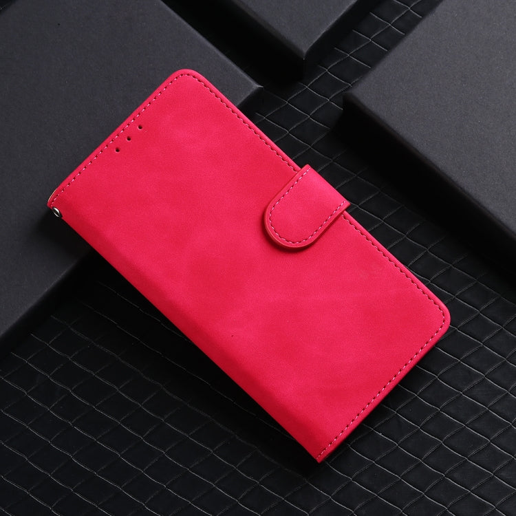 For Blackview BV7100 Skin Feel Magnetic Flip Leather Phone Case(Rose Red) - More Brand by PMC TechLife | Online Shopping South Africa | PMC TechLife | Buy Now Pay Later Mobicred