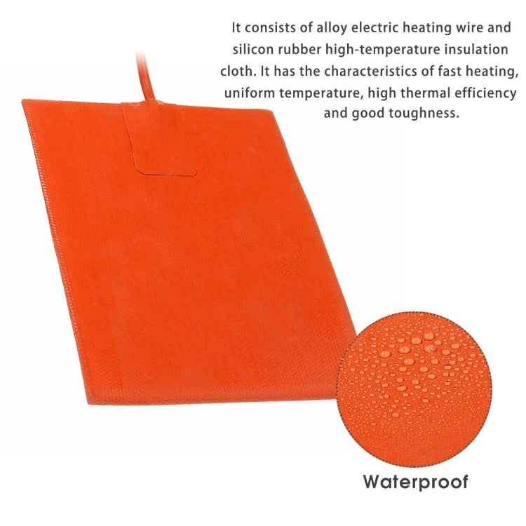 9 x 13cm Car Engine Oil Pan Sump Tank Heater Pad, Plug Type:EU Plug - Engine Fittings by PMC TechLife | Online Shopping South Africa | PMC TechLife | Buy Now Pay Later Mobicred