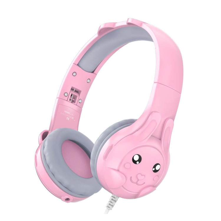 SoulBytes S31 Kids Wired Over-Ear Earphone with Microphone, Length: 1.5m(Pink) - Multimedia Headset by Soulbytes | Online Shopping South Africa | PMC Jewellery | Buy Now Pay Later Mobicred