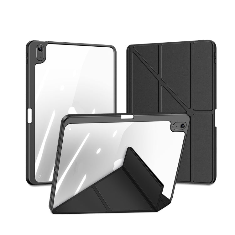 For iPad 10th Gen 10.9 2022 DUX DUCIS Magi Series Smart Leather Tablet Case(Black) - iPad 10th Gen 10.9 Cases by DUX DUCIS | Online Shopping South Africa | PMC Jewellery | Buy Now Pay Later Mobicred