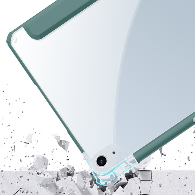 For iPad 2025 / 2022 Mutural Pinyue Series Smart Leather Tablet Case(Dark Green) - free shipping - PMc TechLife - Order now!