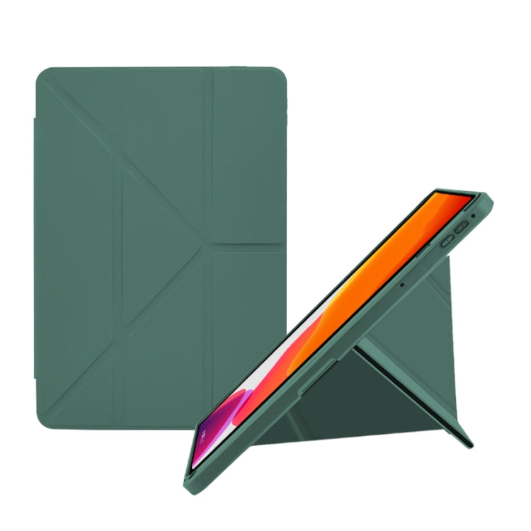 For Huawei MatePad 10.4 Acrylic 2 in 1 Y-fold Smart Leather Tablet Case(Emerald) - Huawei by PMC TechLife | Online Shopping South Africa | PMC TechLife | Buy Now Pay Later Mobicred