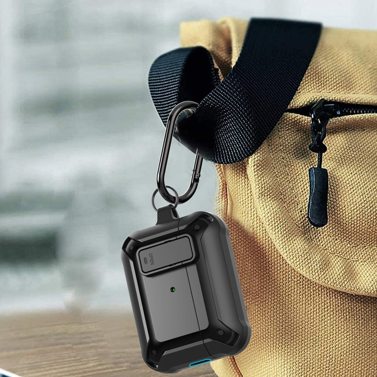 For AirPods Pro 2 Bumblebee Wireless Earphones Silicone Case with Switch & Lanyard Hole(Black) - For AirPods Pro 2 by PMC Jewellery | Online Shopping South Africa | PMC Jewellery | Buy Now Pay Later Mobicred