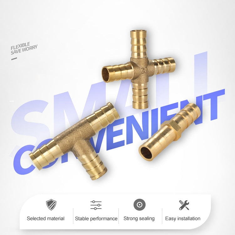 LAIZE Pagoda T-type Three Way Pneumatic Components, Caliber:12mm - Interface Series by LAIZE | Online Shopping South Africa | PMC TechLife | Buy Now Pay Later Mobicred