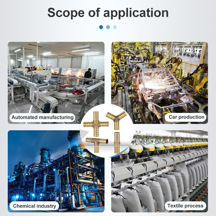 LAIZE Pagoda Four Way Pneumatic Components, Caliber:12mm - Interface Series by LAIZE | Online Shopping South Africa | PMC TechLife | Buy Now Pay Later Mobicred