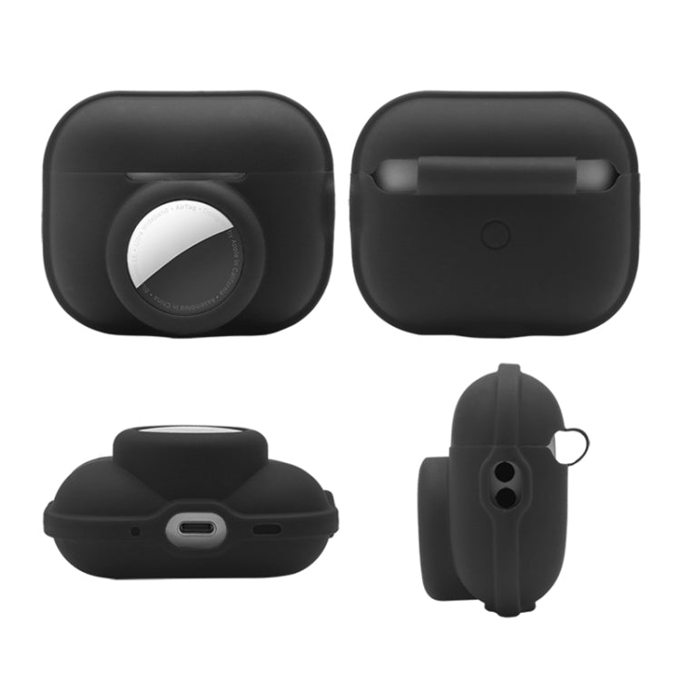 For AirPods Pro 2 / AirTag 2 in 1 Shockproof Full Coverage Silicone Protective Case(Purple) - For AirPods Pro 2 by PMC Jewellery | Online Shopping South Africa | PMC Jewellery | Buy Now Pay Later Mobicred