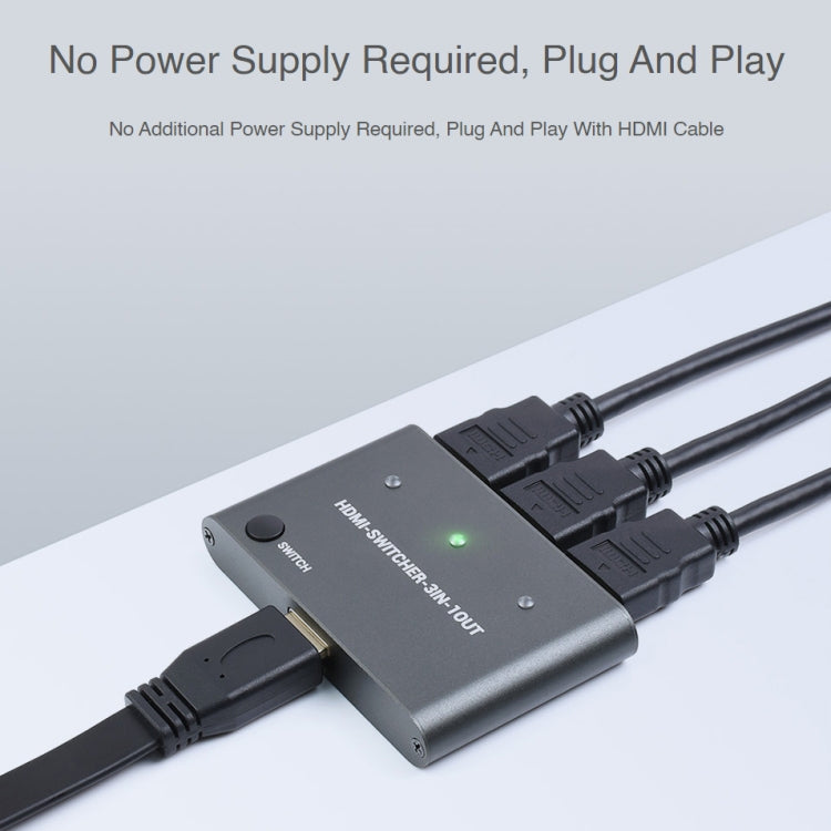 Waveshare 3 in 1 3 inch 4K HDMI Switcher - free shipping - PMC Jewellery - Order now!