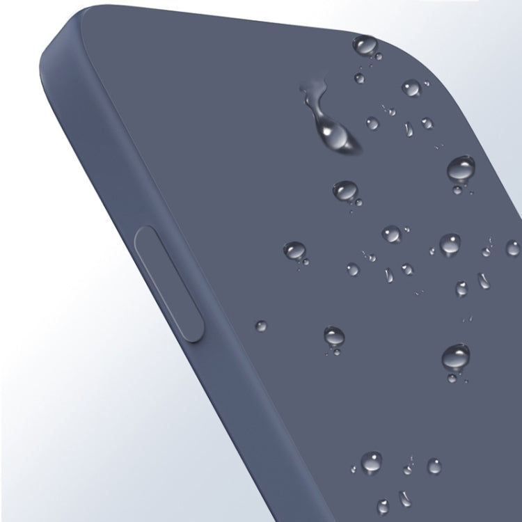 For Xiaomi Redmi Note 12 Pro+ China Imitation Liquid Silicone Straight Edge Phone Case(Blue) - Note 12 Pro+ Cases by PMC TechLife | Online Shopping South Africa | PMC TechLife