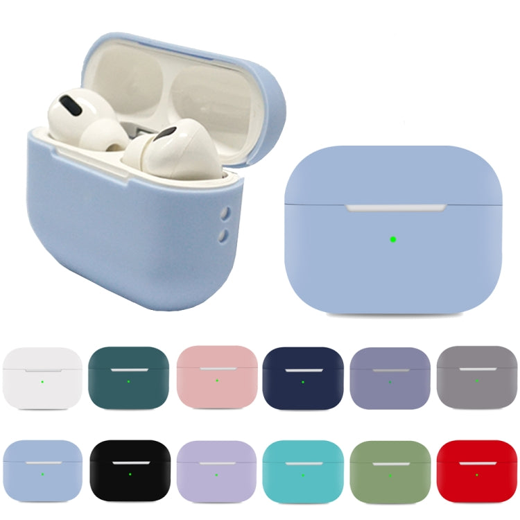 For AirPods Pro 2 Spliting Silicone Protective Case(Dark Green) - For AirPods Pro 2 by PMC Jewellery | Online Shopping South Africa | PMC Jewellery | Buy Now Pay Later Mobicred