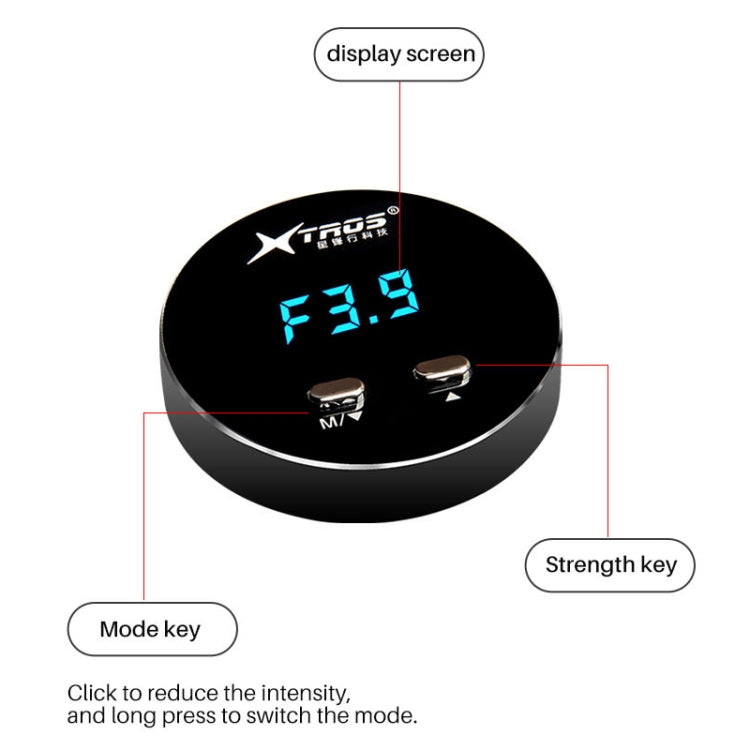 For Jeep Wrangler JL 2008-2020 TROS CK Car Potent Booster Electronic Throttle Controller - Car Modification by TROS | Online Shopping South Africa | PMC Jewellery | Buy Now Pay Later Mobicred