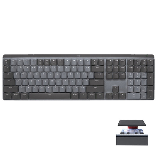 Logitech MX Mechanical Wireless Bluetooth Dual Mode Keyboard with Logi Bolt USB Receiver(Red Axis) - Wireless Keyboard by Logitech | Online Shopping South Africa | PMC Jewellery | Buy Now Pay Later Mobicred