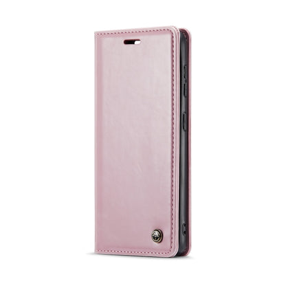 For Samsung Galaxy S20 CaseMe 003 Crazy Horse Texture Leather Phone Case(Rose Gold) - Galaxy Phone Cases by CaseMe | Online Shopping South Africa | PMC Jewellery | Buy Now Pay Later Mobicred