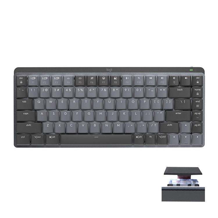 Logitech MX Mechanical Mini Wireless Bluetooth Dual Mode Keyboard with Logi Bolt USB Receiver(Brown Axis) - free shipping - PMC TechLife - Order now!