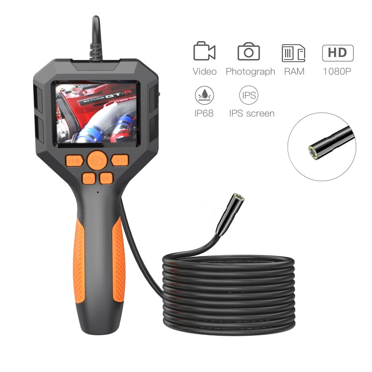 5.5mm P10 2.8 inch HD Handheld Endoscope with LCD Screen, Length:10m -  by PMC TechLife | Online Shopping South Africa | PMC TechLife | Buy Now Pay Later Mobicred