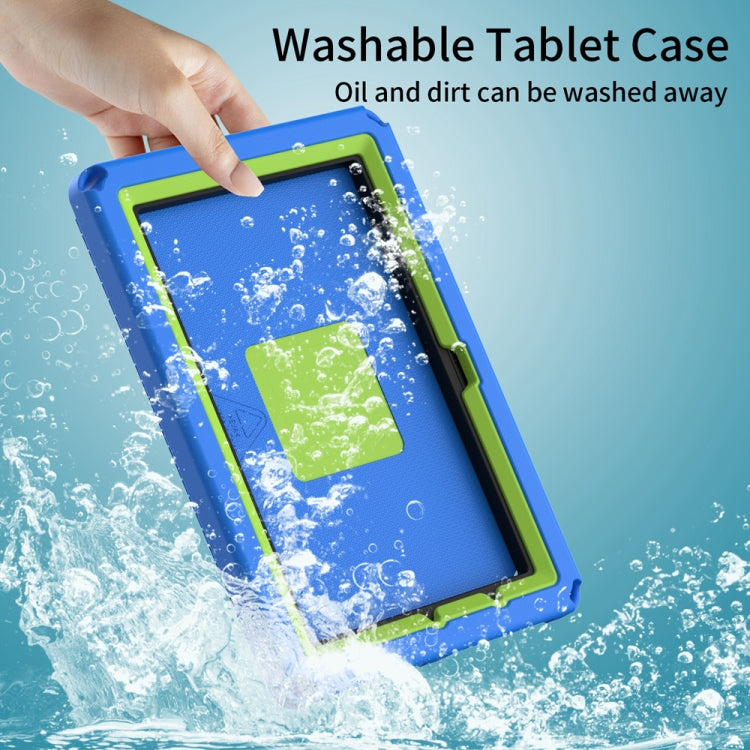 For Amazon Kindle Fire HD10 2021 EVA + PC Shockproof Tablet Case with Waterproof Frame(Blue) - Amazon by PMC TechLife | Online Shopping South Africa | PMC TechLife | Buy Now Pay Later Mobicred