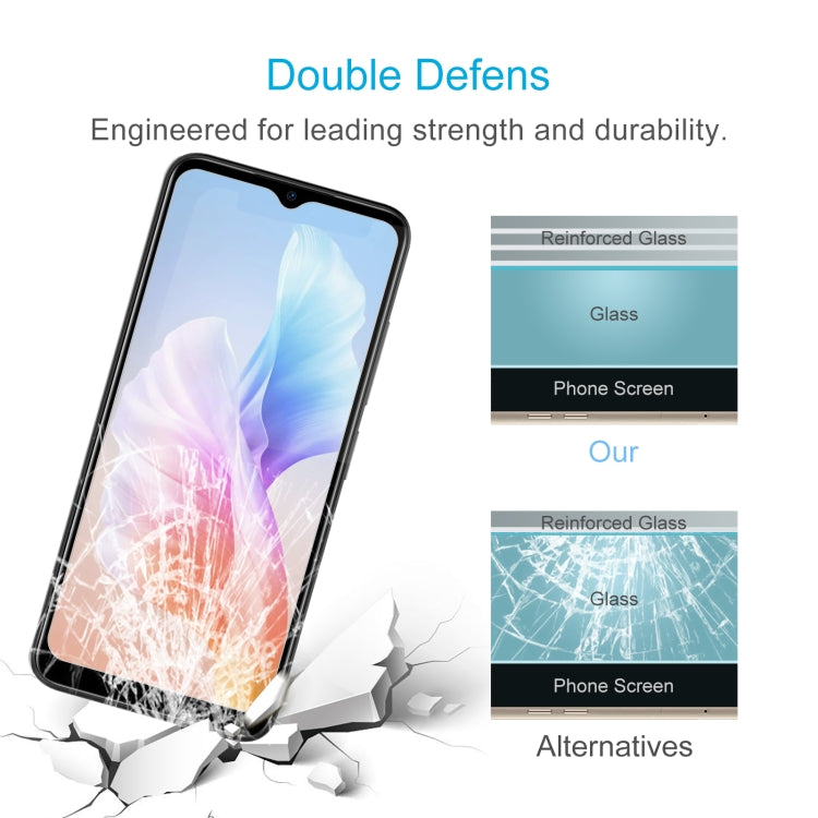 For DOOGEE X98 50pcs 0.26mm 9H 2.5D Tempered Glass Film - For Doogee by PMC Jewellery | Online Shopping South Africa | PMC Jewellery | Buy Now Pay Later Mobicred