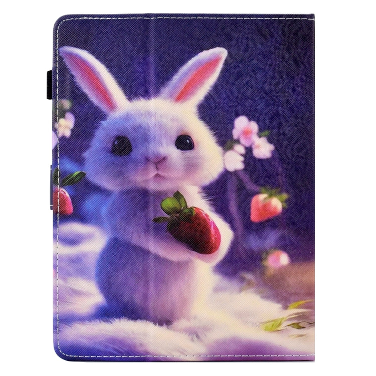 For 10 inch Tablet Electric Pressed TPU Leather Tablet Case(Strawberry Bunny) - 10 - 11 inch by PMC TechLife | Online Shopping South Africa | PMC TechLife | Buy Now Pay Later Mobicred