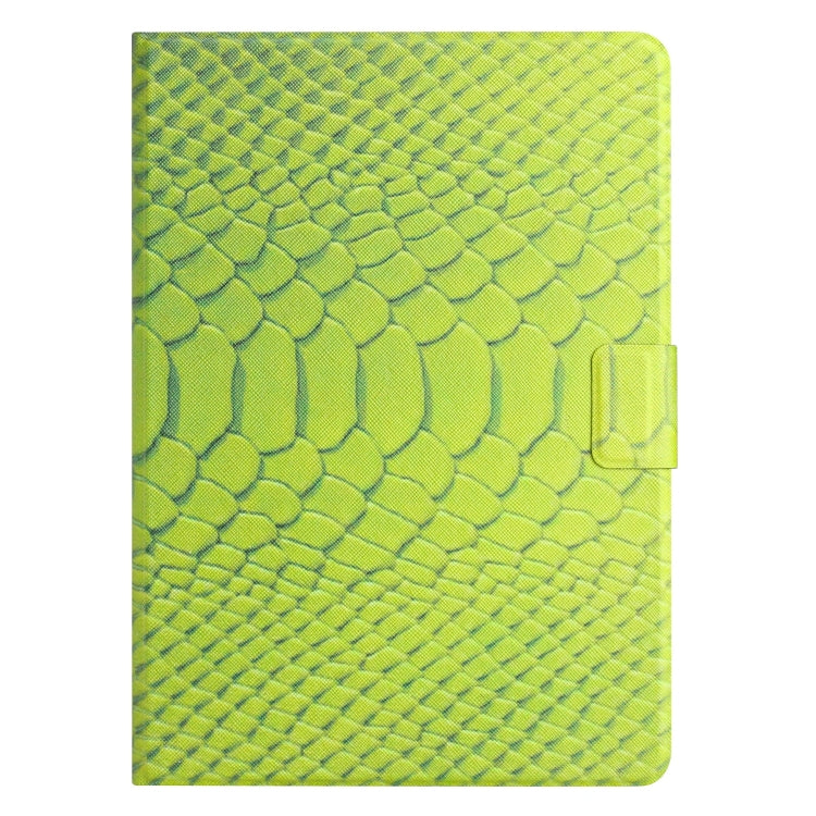For Lenovo Tab M10 Solid Color Crocodile Texture Leather Smart Tablet Case(Green) - Lenovo by PMC TechLife | Online Shopping South Africa | PMC TechLife | Buy Now Pay Later Mobicred