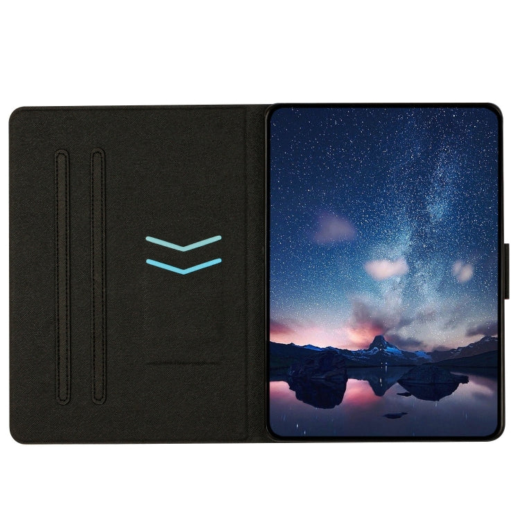 For Huawei MatePad T 10s Solid Color Crocodile Texture Leather Tablet Case(Rose Red) - Huawei by PMC TechLife | Online Shopping South Africa | PMC TechLife | Buy Now Pay Later Mobicred