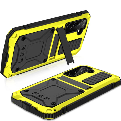 For Samsung Galaxy S23+ 5G R-JUST Life Waterproof Dustproof Shockproof Phone Case(Yellow) - Galaxy S23+ 5G Cases by R-JUST | Online Shopping South Africa | PMC Jewellery