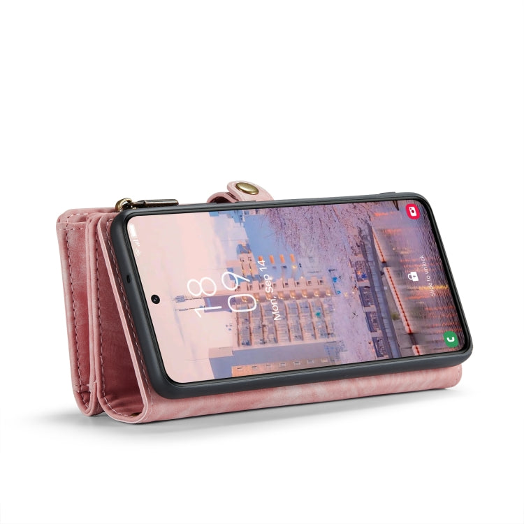 For Samsung Galaxy S23+ 5G CaseMe 008 Detachable Multifunctional Leather Phone Case(Pink) - Galaxy S23+ 5G Cases by CaseMe | Online Shopping South Africa | PMC Jewellery | Buy Now Pay Later Mobicred