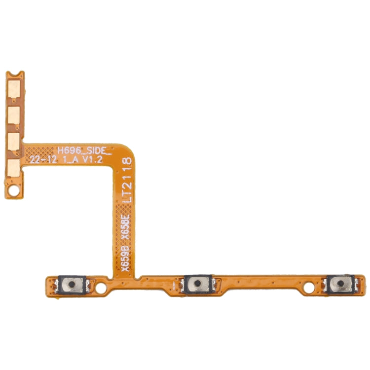For Tecno Spark 8 KG6 OEM Power Button & Volume Button Flex Cable - Flex Cable by PMC TechLife | Online Shopping South Africa | PMC TechLife