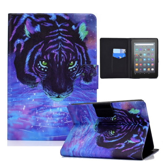 For Amazon Kindle Youth Version 2022 Voltage Colored Drawing Smart Leather Tablet Case(Star Lion) - Amazon by PMC Jewellery | Online Shopping South Africa | PMC Jewellery | Buy Now Pay Later Mobicred