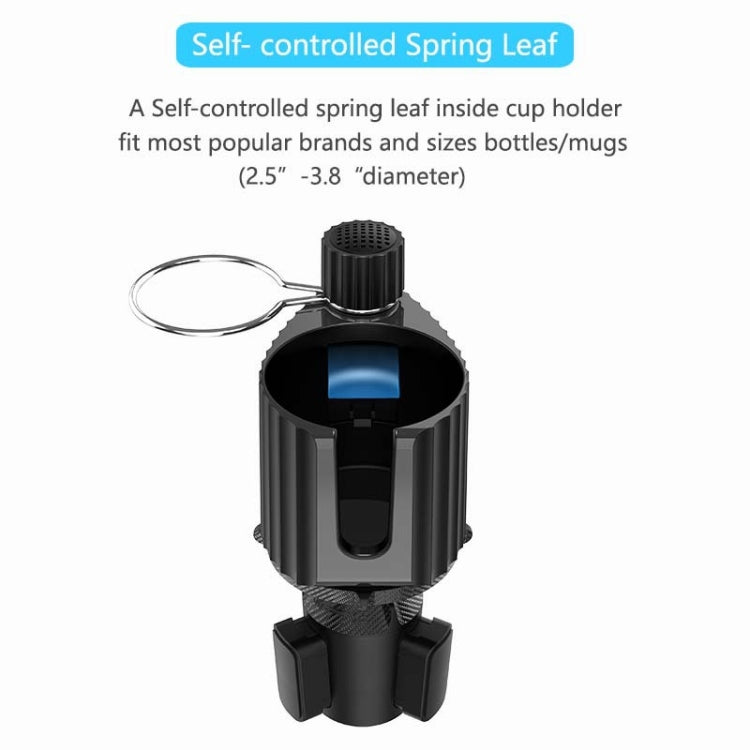 A04 Car Drink Water Cup Mobile Phone Holder(Grey) - Car Drink Holders by PMC TechLife | Online Shopping South Africa | PMC TechLife | Buy Now Pay Later Mobicred