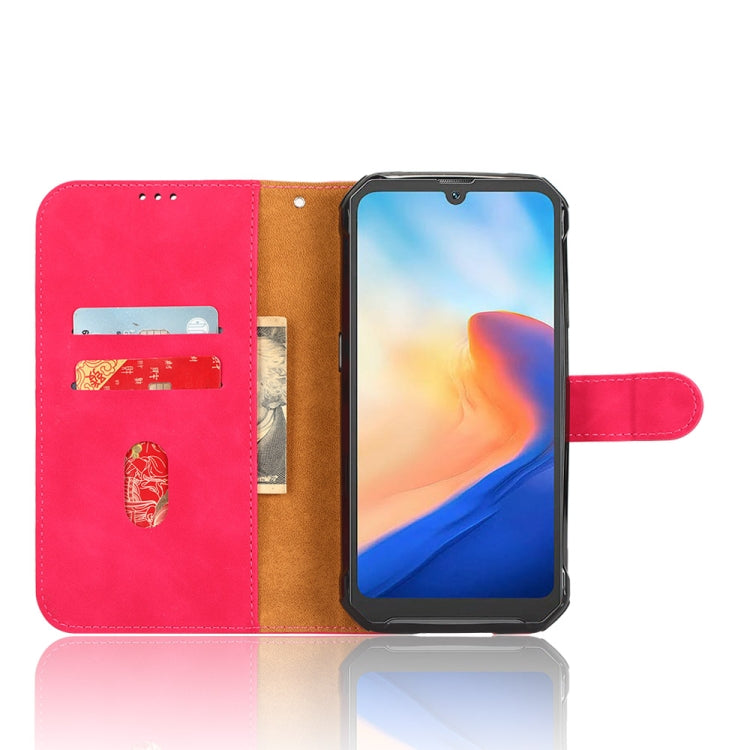 For Blackview BV7200 Skin Feel Magnetic Flip Leather Phone Case(Rose Red) - More Brand by PMC Jewellery | Online Shopping South Africa | PMC Jewellery | Buy Now Pay Later Mobicred