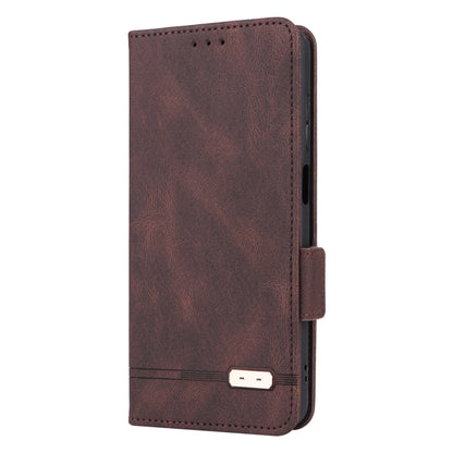 For Ulefone Note 14 Magnetic Clasp Leather Phone Case(Brown) - Ulefone Cases by PMC Jewellery | Online Shopping South Africa | PMC Jewellery | Buy Now Pay Later Mobicred