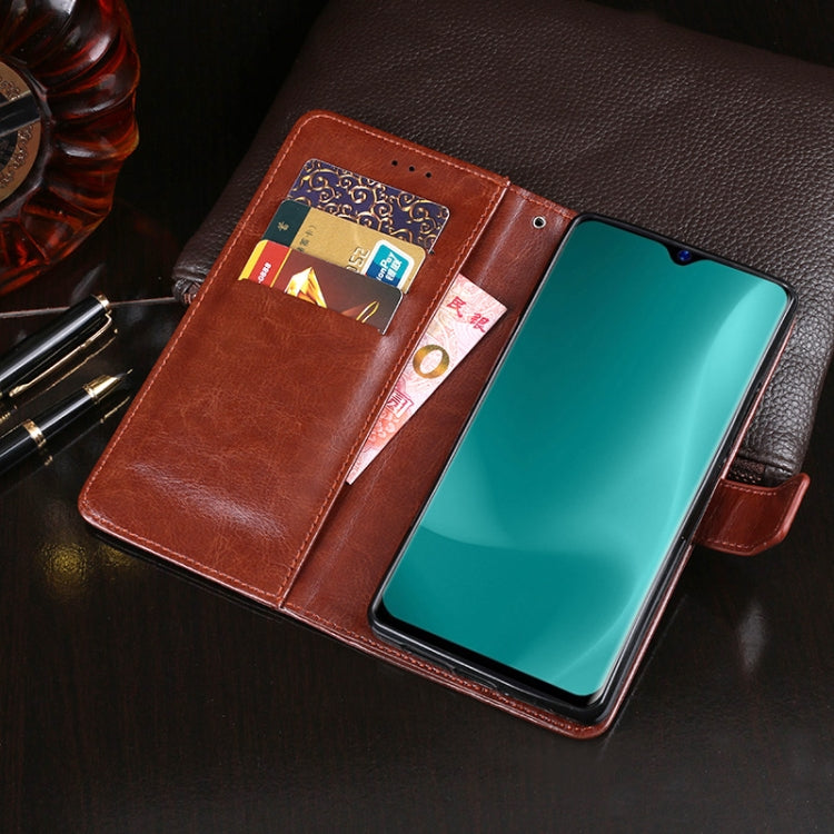 For Blackview A60 idewei Crazy Horse Texture Horizontal Flip Leather Case with Holder & Card Slots & Wallet(Red) - More Brand by idewei | Online Shopping South Africa | PMC Jewellery | Buy Now Pay Later Mobicred