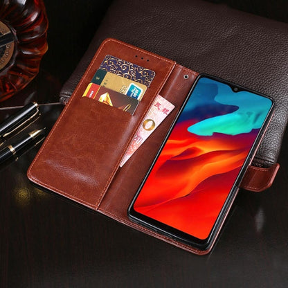 For Blackview A80 Pro idewei Crazy Horse Texture Horizontal Flip Leather Case with Holder & Card Slots & Wallet(Red) - More Brand by idewei | Online Shopping South Africa | PMC Jewellery | Buy Now Pay Later Mobicred