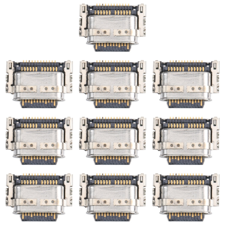 For Motorola One Zoom 10pcs Charging Port Connector - Others by PMC TechLife | Online Shopping South Africa | PMC TechLife