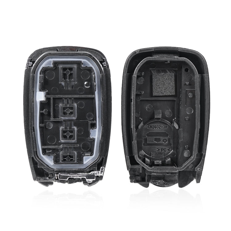 For Chevrolet / Opel 3+1 Button + Horn Button Car Key Case Remote Control Shell - Car Key Cases by PMC TechLife | Online Shopping South Africa | PMC TechLife | Buy Now Pay Later Mobicred