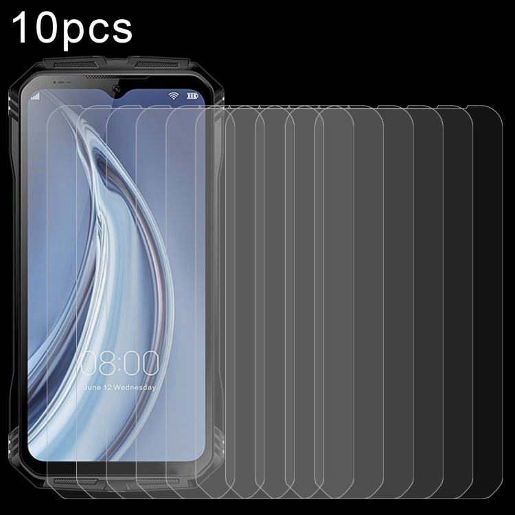 For Doogee S100 10pcs 0.26mm 9H 2.5D Tempered Glass Film - For Doogee by PMC Jewellery | Online Shopping South Africa | PMC Jewellery | Buy Now Pay Later Mobicred