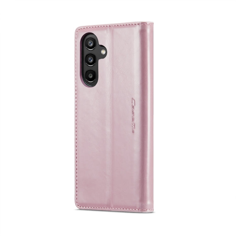 For Samsung Galaxy A34 5G CaseMe 003 Crazy Horse Texture Leather Phone Case(Rose Gold) - Galaxy Phone Cases by CaseMe | Online Shopping South Africa | PMC Jewellery | Buy Now Pay Later Mobicred