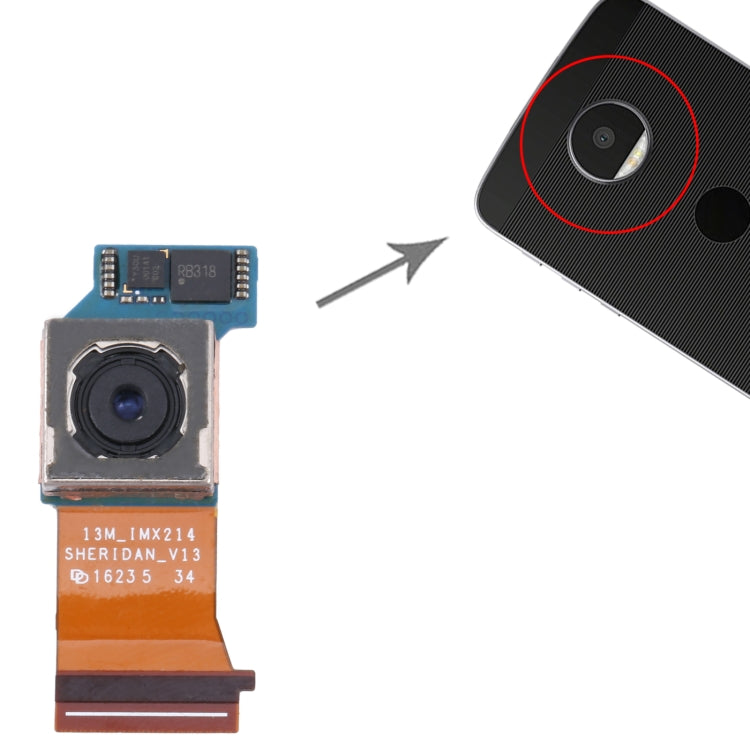 For Motorola Moto Z Original Back Facing Camera - Camera Accessories by PMC TechLife | Online Shopping South Africa | PMC TechLife | Buy Now Pay Later Mobicred